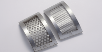 Bottom sieve made of stainless steel 316L, 2 mm trapezoidal perforation