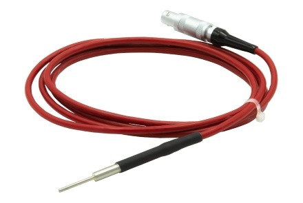 External Pt100 sensor, 20 x 2 mm, stainless steel, 1.5 m cable