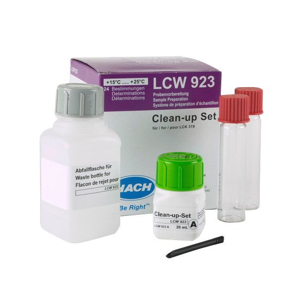 CleanUp set for cyanide cuvette test LCK319,