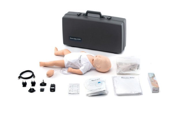 Resusci® Baby QCPR® wireless, full body model in case