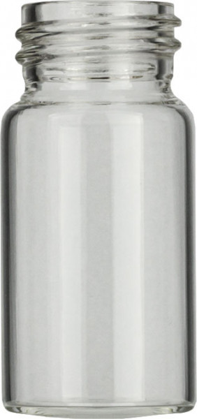 Gewindeflaschen N24 (EPA) 20ml, 27,5x57mm, klar, flacher Boden, 100 Stück
