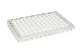 Hard-Shell® 96-Well PCR-Platten, Halbrand, klar/weiß, 25 Stück