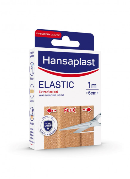 Hansaplast® Elastic, 6 cm x 1 m